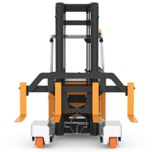 Xe nâng điện đa hướng 3 tấn với 4 càng