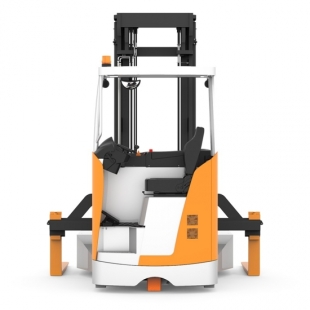 Xe nâng điện đa hướng 3 tấn với 4 càng