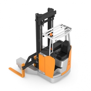 Xe nâng điện đa hướng 3 tấn với 4 càng