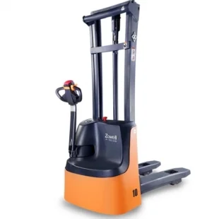 Xe Nâng Điện Stacker 1 Tấn (Người Dẫn Bộ) 
