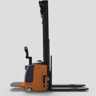 Xe Nâng Điện Stacker 2 Tấn Đứng Lái (Tích Hợp Chân Đỡ Chống Lật)